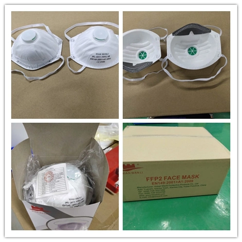 FFP2 Respirators Disposable Nonwoven FFP1/2 Cup Shape Masks